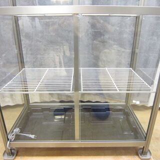 引取限定】ピカコーポレーション ガラス温室 ガラス1枚欠品 現状渡し