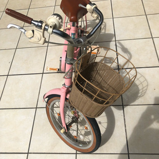 【3/15迄出品・送料込み】子供用自転車ブリヂストンHACCHI ハッチ16㌅ BRIDGESTONE 「ブリヂストン」HACCHI（ハッチ）「HC164」16