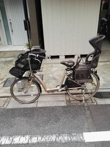 子供乗せ用自転車で一番人気のアンジェリーノ(ブリヂストン)です❗