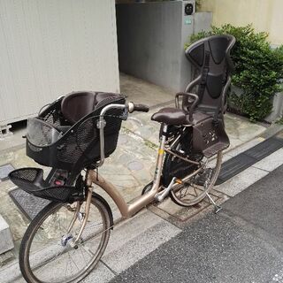 子供乗せ用自転車で一番人気のアンジェリーノ(ブリヂストン)です❗