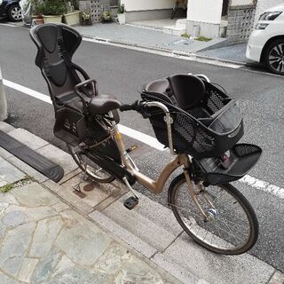 子供乗せ用自転車で一番人気のアンジェリーノ(ブリヂストン)です❗