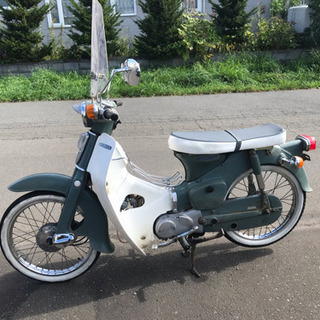 値下げ！1970年代 行灯カブ スーパーカブ ビンテージ ボアアップ 50cc 登録も可