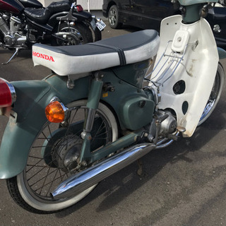 値下げ！1970年代 行灯カブ スーパーカブ ビンテージ ボアアップ 50cc 登録も可