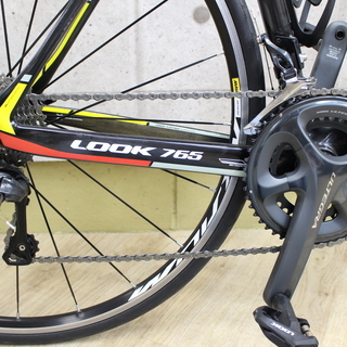 R382)【美品】ルック LOOK 765 サイズM ロードバイク 完成車 シマノ アルテグラ 6800 ULTEGRA モンドリアンカラー 自転車 サイクリング