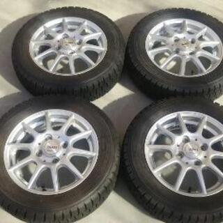 ご成約済み🎵10日までの価格❗バリ溝🎵軽用冬タイヤセットNO.1
