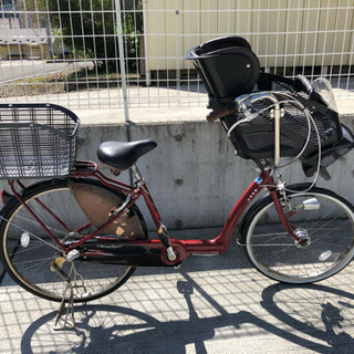前子乗せ自転車 ブリジストン フロントチャイルドシート 前22インチ 後26インチ
