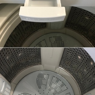 美品【 HITACHI 】日立 ビートウォッシュ 洗濯8.0㎏  全自動洗濯機 エアジェット乾燥 ナイアガラビート洗浄 自動おそうじ BW-8WV