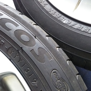 『早い者勝ち！！』軽自動車【2019年】夏タイヤ 13インチ 155/65R13 ワゴンR アルト ミラ ムーヴ ムーブ ライフ バモス【富山】全中古/4本