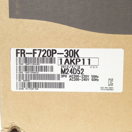CA295 三菱 FR-F720P-30K ファン ポンプ用 インバータ 三相200V