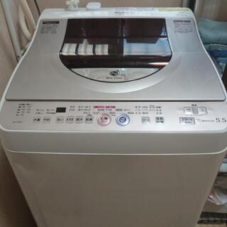 取引先きまりました。シャープ 洗濯機 5.5キロ