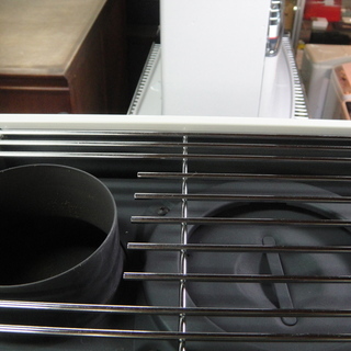 2011年製　サンポット　半密閉式石油ストーブ　KSH-482KL　I　煙突式ストーブ　ポット式　暖房器具　カベック　灯油ストーブ