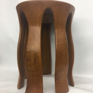 中古》ヨーガン レール 一本彫りスツール 中古》ヨーガン レール 一本彫りスツール