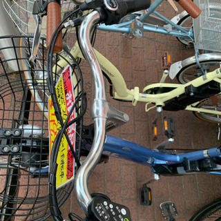 ASAHI購入 enersys 26インチ電動アシスト自転車 子供乗せ付き アサヒ