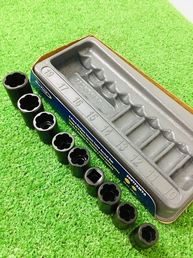 Blue-Point ブルーポイント シャローツイストインパクトソケットセット