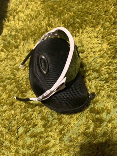 オークリー サングラス Oakley スポーツ用サングラス 黒/紫 ミラー加工