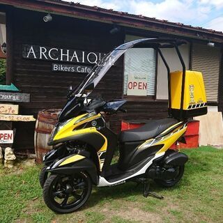 希少・極上車】トリシティ125□ルーフ付□カスタムコンプリート車両