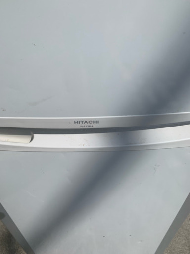 日立 冷凍冷蔵庫 R123KA 120Lお譲りします。