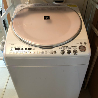 （取引中）SHARP 8キロ洗濯機（2010年製）