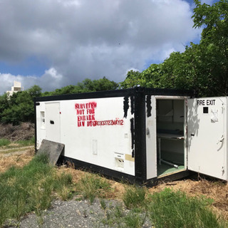 コンテナ 事務所 プレハブ アルミ