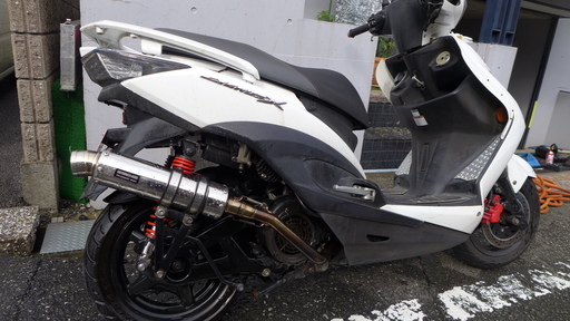 ビームス BEAMS REVO レボ ステンマフラー.シグナスX .SE12J.SE44J. 1