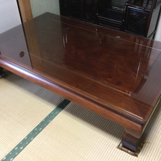  中古 座敷机  ローテーブル　幅150　　奥行90　　高さ34...