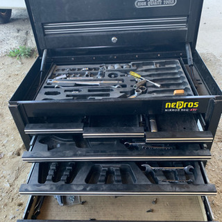 KTCツールボックス 鍵付き 道具なし