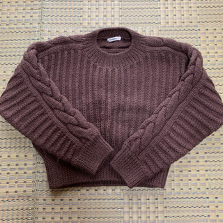 手編み風セーター