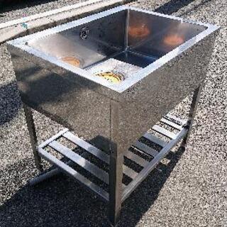 中古品 厨房用一槽シンクお売りします。