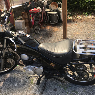 YAMAHA SR125cc  前後タイヤ新品 リアショック交換...