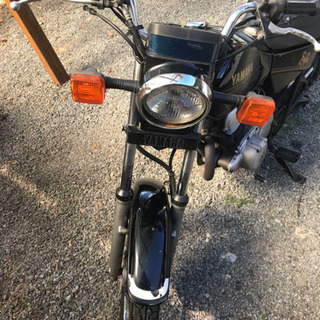 YAMAHA SR125cc 人気 前後タイヤ新品 リアショック交換 カムチェーン