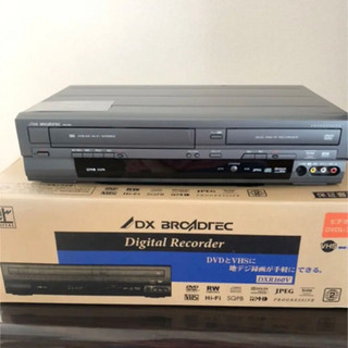 VHS/DVD一体型レコーダーDXアンテナDXR-160V  希...