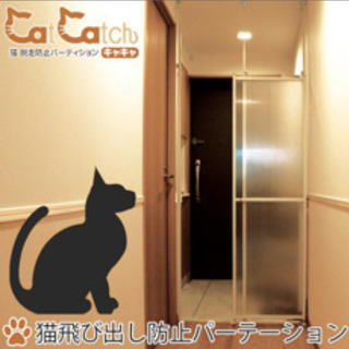 猫脱走防止 キャキャ