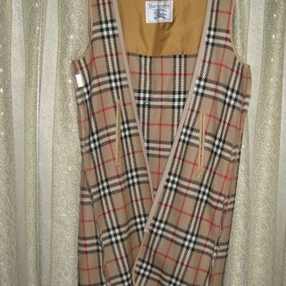 バーバリー☆ラグラン袖ロングトレンチコート11号☆ライナー取り外し