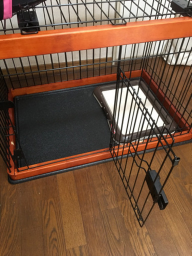 美品 お得 木製犬用ゲージ