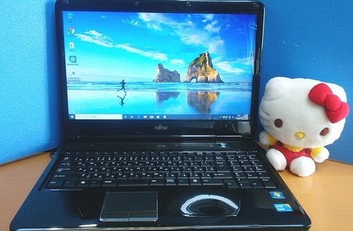 テンキー付富士通ノートBIBLO NF/G50（黒） Windows10home搭載