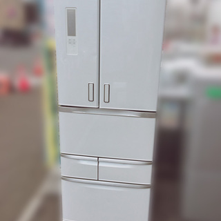 TOSHIBA ノンフロン冷凍冷蔵庫 GR-E55FX(WS) 2012年製