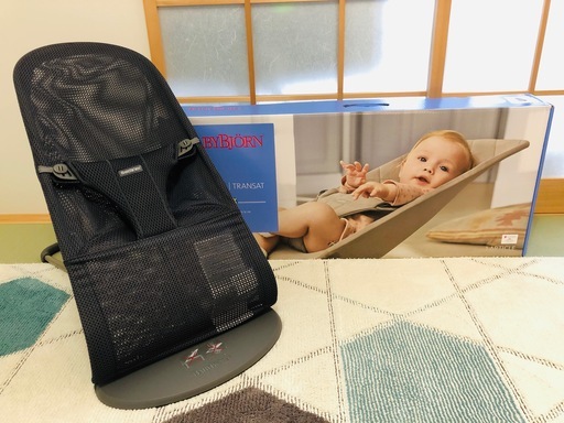 BABY BJORN（ベビービョルン)　ベビーバウンサー　ブリスエアー　アンスラサイト