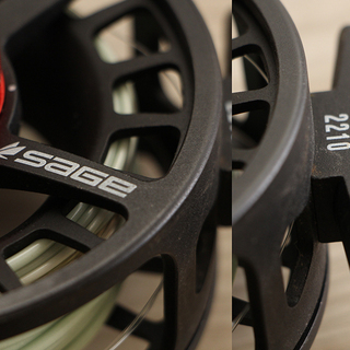 Sage 2200シリーズフライリール 2210 おまけ付き (9EP817wYGG)