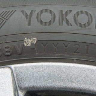 中古状態良 H30.11月購入 ヨコハマ スタッドレスタイヤ アイスガード IG50プラス 155/65R14 + GRASS RXホイールセット 軽自動車用 冬タイヤ 委託品 バリ山