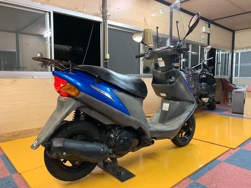 ★８万円　アドレスV125G　セル１　実働車★スズキ　トップケース付き！！K7 v125G現状8万円❗️? ☆8万円 アドレスV125G セル1 実働車