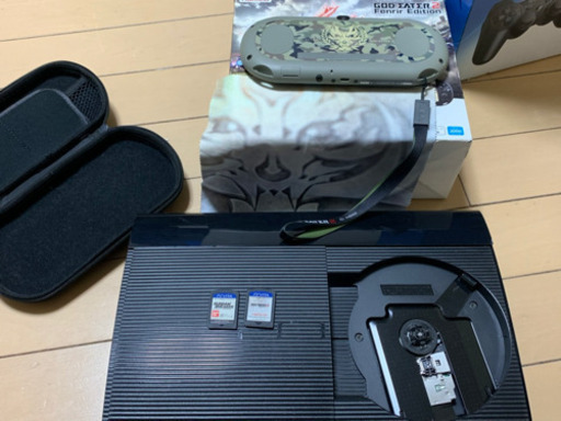 PlayStation3 本体（チャコールブラック CECH-4300C 500GB ）\u0026 PSVITA その他ソフト
