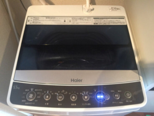 値下げしました‼️ハイアール 洗濯機 ⒌5kg 2018年新品購入 JWーC55A