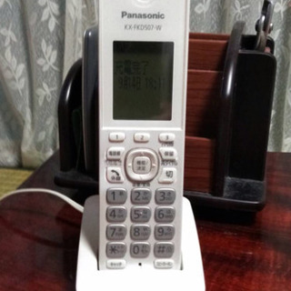 Panasonic コードレス電話 VE-GD720 子機1台付