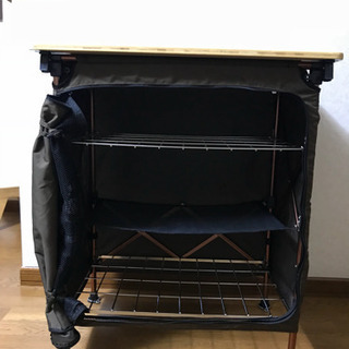 ☆Coleman コールマン フォートマスター バンブーフォルダブルシェル 折りたたみテーブル キャンプ アウトドア☆