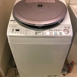 《最終！！値下げしました》シャープ乾燥機付き洗濯機