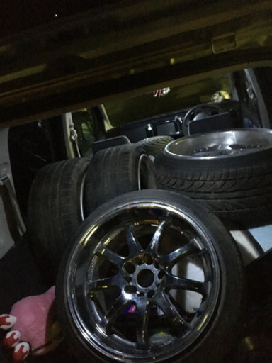 廃盤 ワークエモーション XD9  17インチ 2本 アルミホイール