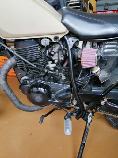 整備済み TW200 ミリタリー風カスタム 整備済み TW200 ミリタリー風カスタム