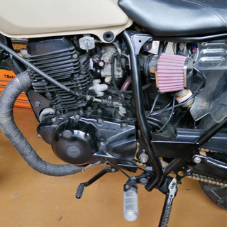 整備済み TW200 ミリタリー風カスタム