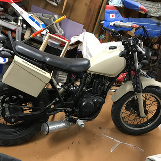 整備済み TW200 ミリタリー風カスタム