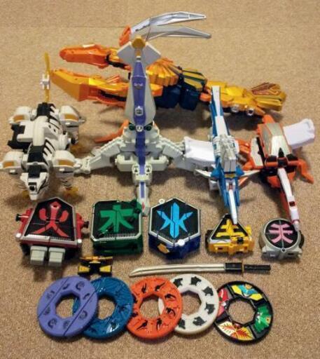 侍戦隊シンケンジャー兜折神&舵木折神&虎折神ダイテンクウセット